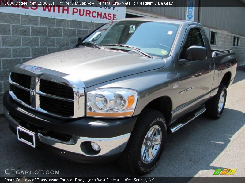 Mineral Gray Metallic / Medium Slate Gray 2006 Dodge Ram 1500 SLT TRX Regular Cab 4x4