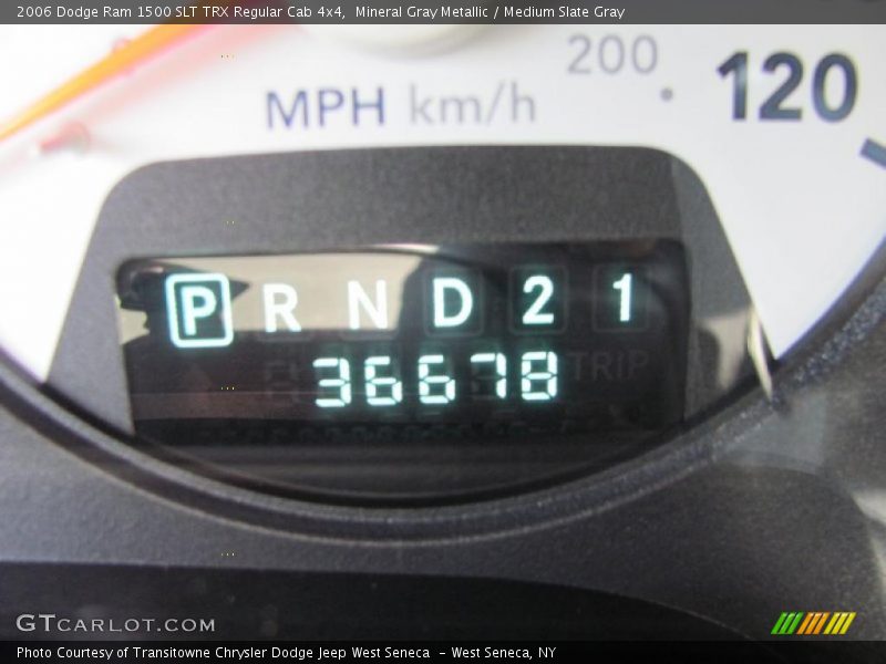 Mineral Gray Metallic / Medium Slate Gray 2006 Dodge Ram 1500 SLT TRX Regular Cab 4x4
