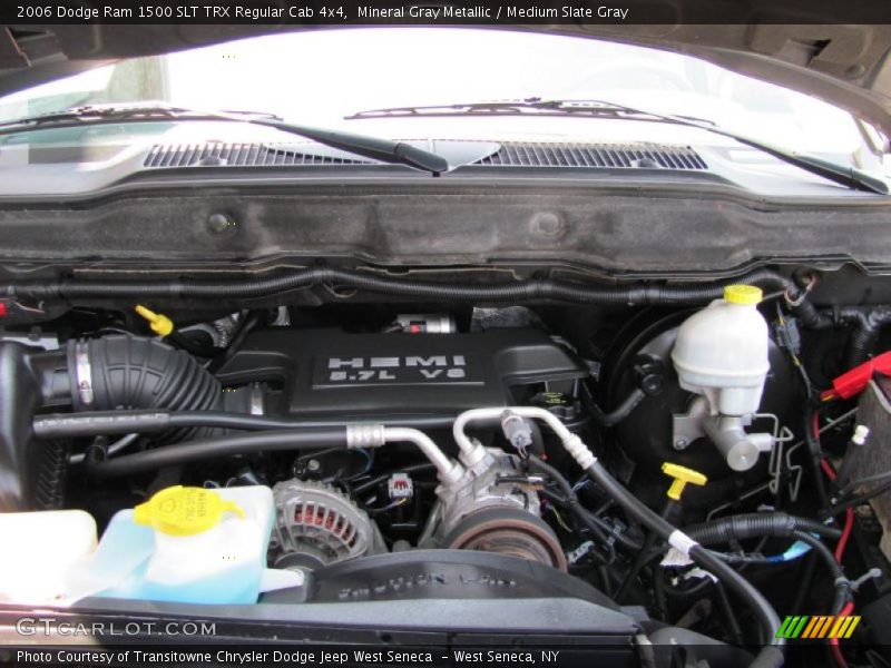 Mineral Gray Metallic / Medium Slate Gray 2006 Dodge Ram 1500 SLT TRX Regular Cab 4x4