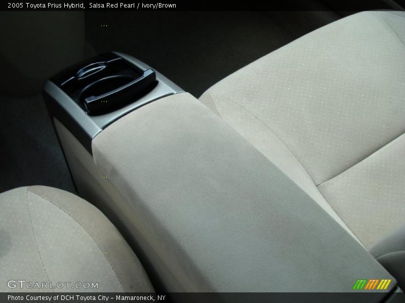 Salsa Red Pearl / Ivory/Brown 2005 Toyota Prius Hybrid