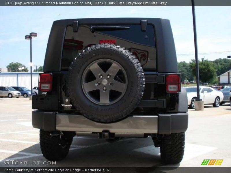 Black / Dark Slate Gray/Medium Slate Gray 2010 Jeep Wrangler Unlimited Mountain Edition 4x4