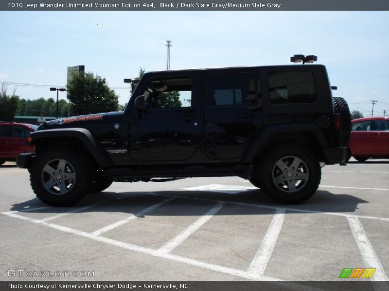 Black / Dark Slate Gray/Medium Slate Gray 2010 Jeep Wrangler Unlimited Mountain Edition 4x4