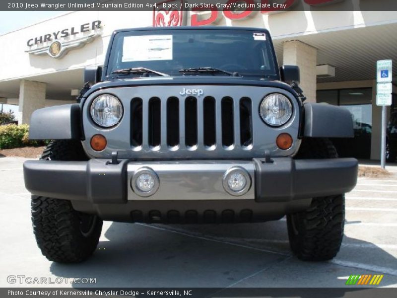 Black / Dark Slate Gray/Medium Slate Gray 2010 Jeep Wrangler Unlimited Mountain Edition 4x4