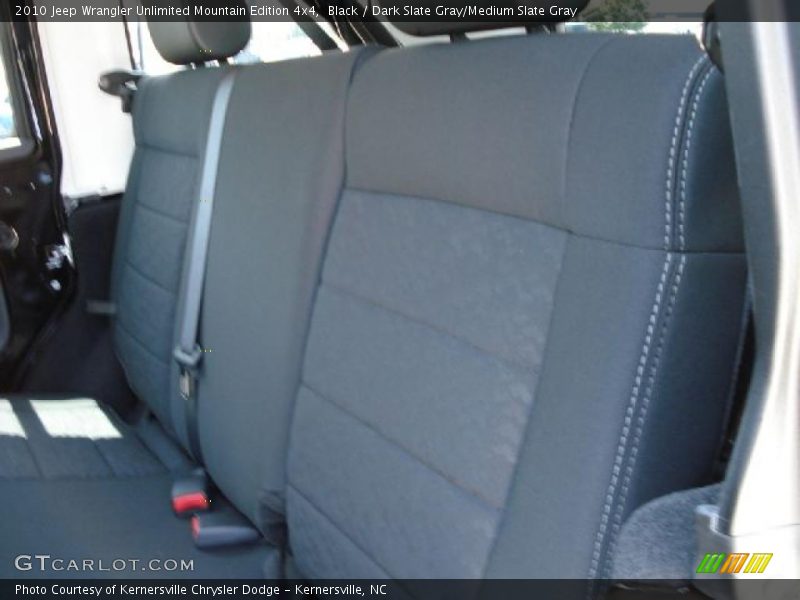 Black / Dark Slate Gray/Medium Slate Gray 2010 Jeep Wrangler Unlimited Mountain Edition 4x4