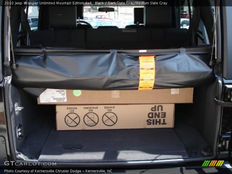 Black / Dark Slate Gray/Medium Slate Gray 2010 Jeep Wrangler Unlimited Mountain Edition 4x4
