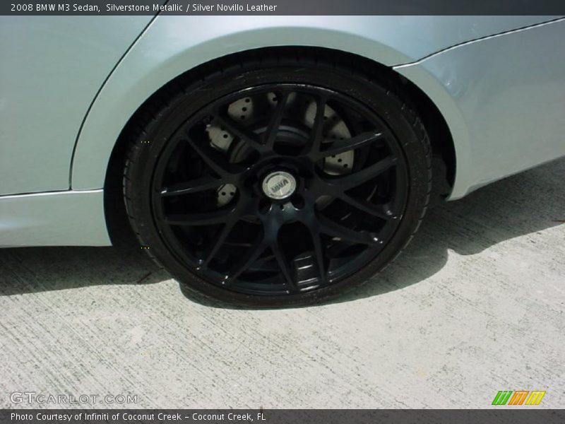 Silverstone Metallic / Silver Novillo Leather 2008 BMW M3 Sedan