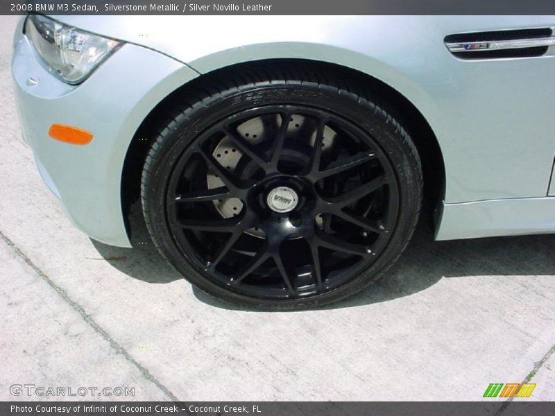 Silverstone Metallic / Silver Novillo Leather 2008 BMW M3 Sedan