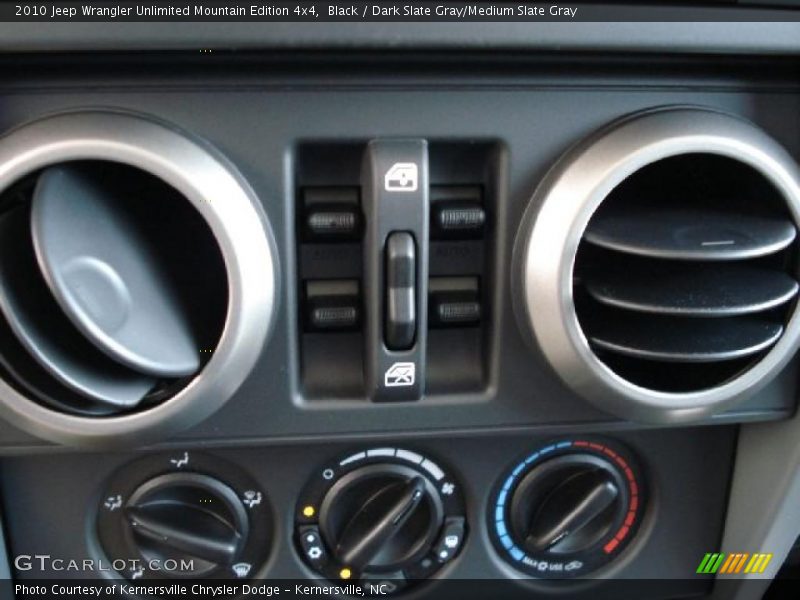 Black / Dark Slate Gray/Medium Slate Gray 2010 Jeep Wrangler Unlimited Mountain Edition 4x4