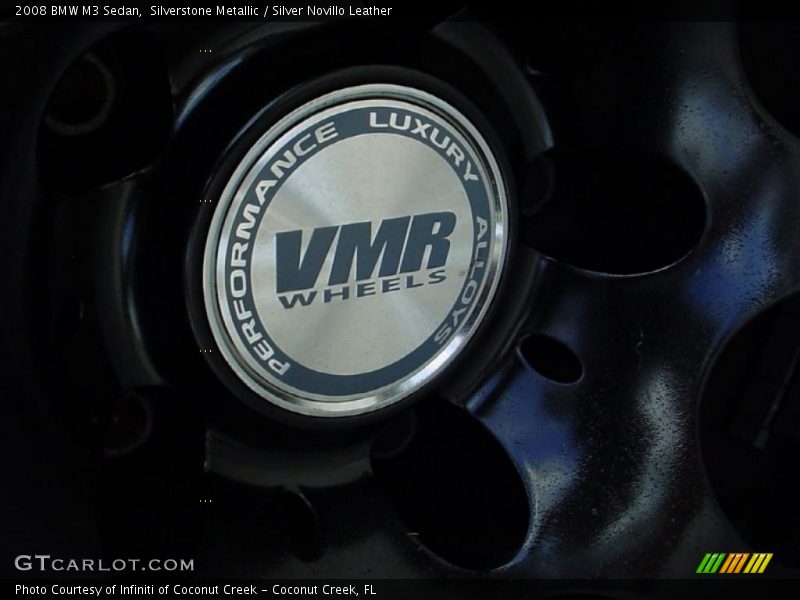 Silverstone Metallic / Silver Novillo Leather 2008 BMW M3 Sedan
