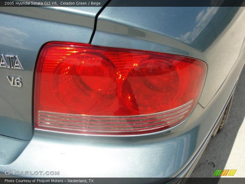 Celadon Green / Beige 2005 Hyundai Sonata GLS V6