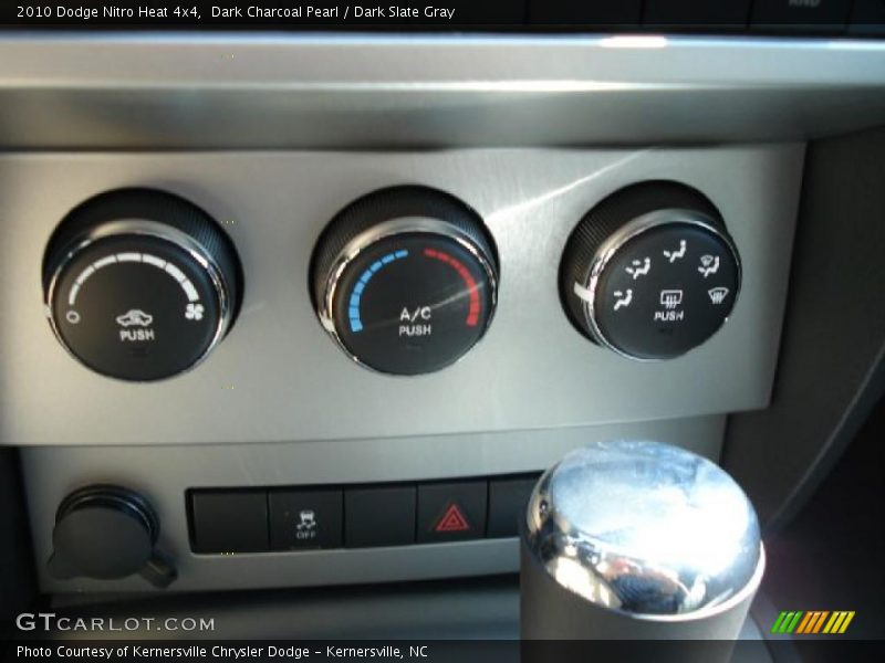 Dark Charcoal Pearl / Dark Slate Gray 2010 Dodge Nitro Heat 4x4