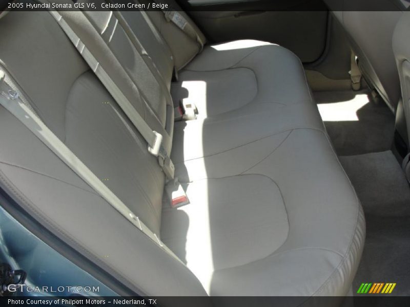 Celadon Green / Beige 2005 Hyundai Sonata GLS V6