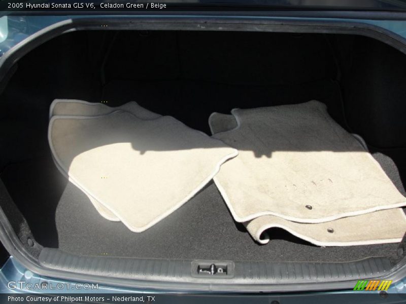 Celadon Green / Beige 2005 Hyundai Sonata GLS V6