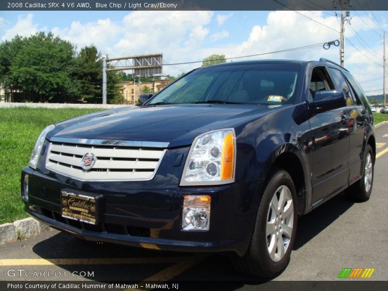 Blue Chip / Light Gray/Ebony 2008 Cadillac SRX 4 V6 AWD