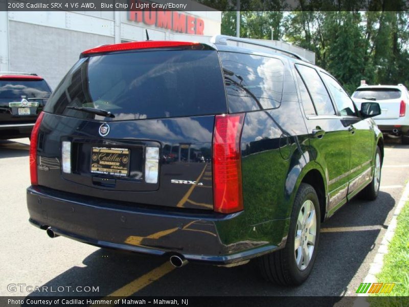 Blue Chip / Light Gray/Ebony 2008 Cadillac SRX 4 V6 AWD