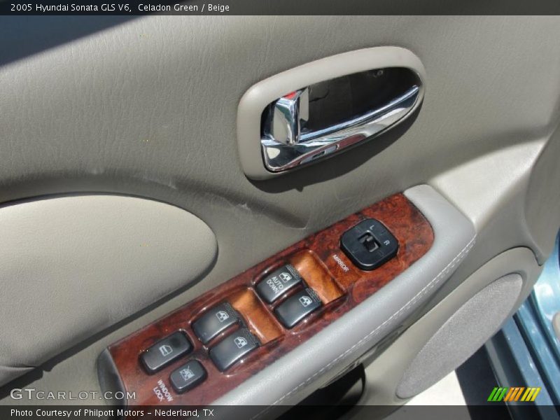 Celadon Green / Beige 2005 Hyundai Sonata GLS V6