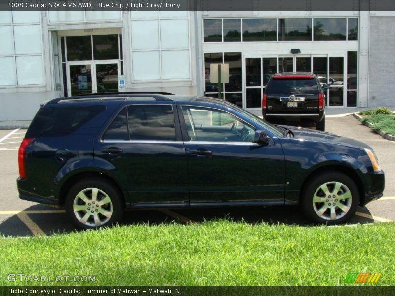 Blue Chip / Light Gray/Ebony 2008 Cadillac SRX 4 V6 AWD