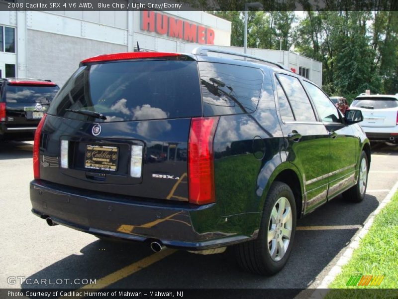Blue Chip / Light Gray/Ebony 2008 Cadillac SRX 4 V6 AWD