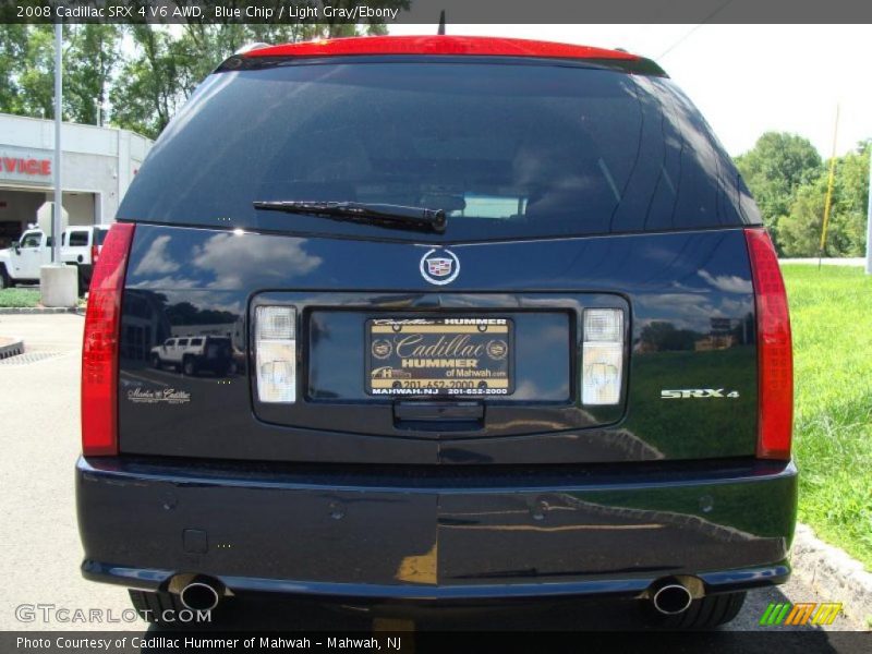 Blue Chip / Light Gray/Ebony 2008 Cadillac SRX 4 V6 AWD