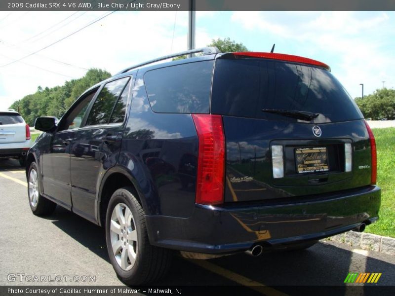 Blue Chip / Light Gray/Ebony 2008 Cadillac SRX 4 V6 AWD