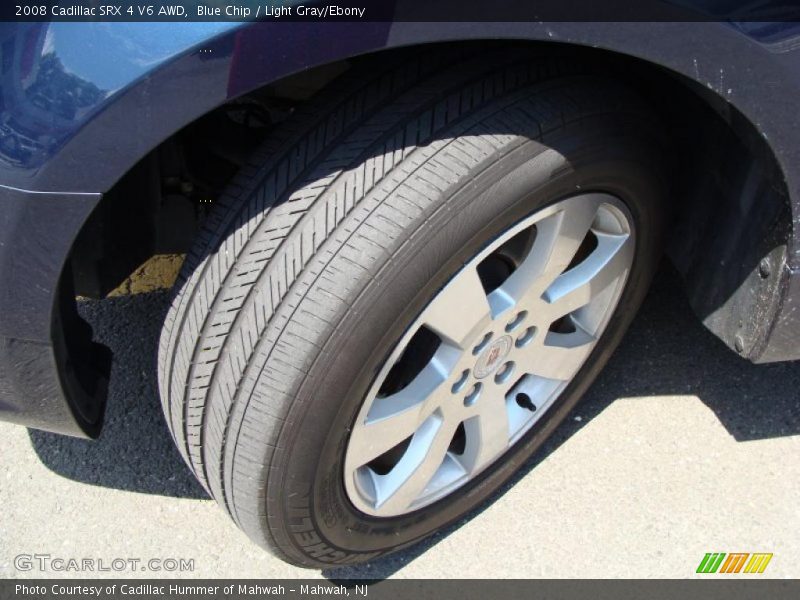 Blue Chip / Light Gray/Ebony 2008 Cadillac SRX 4 V6 AWD
