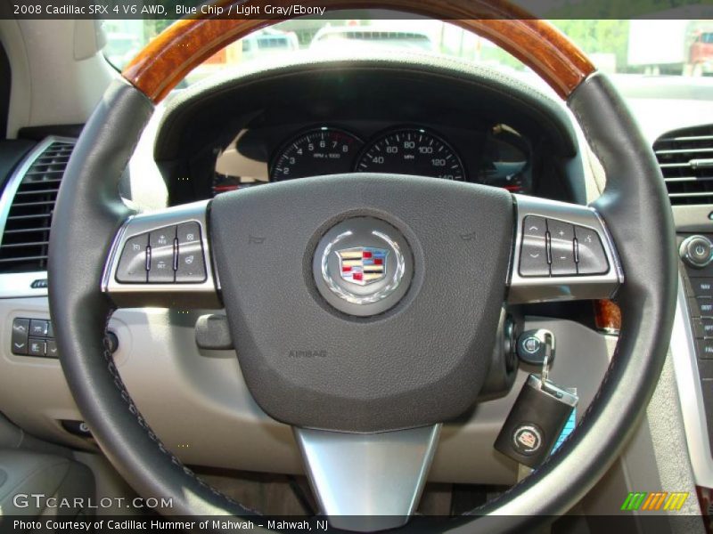 Blue Chip / Light Gray/Ebony 2008 Cadillac SRX 4 V6 AWD