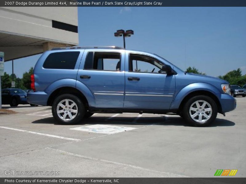Marine Blue Pearl / Dark Slate Gray/Light Slate Gray 2007 Dodge Durango Limited 4x4