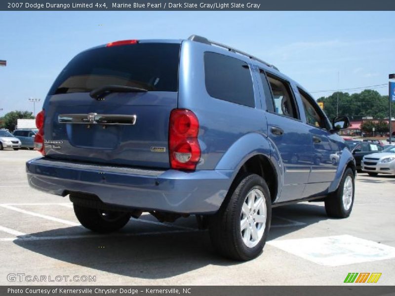 Marine Blue Pearl / Dark Slate Gray/Light Slate Gray 2007 Dodge Durango Limited 4x4