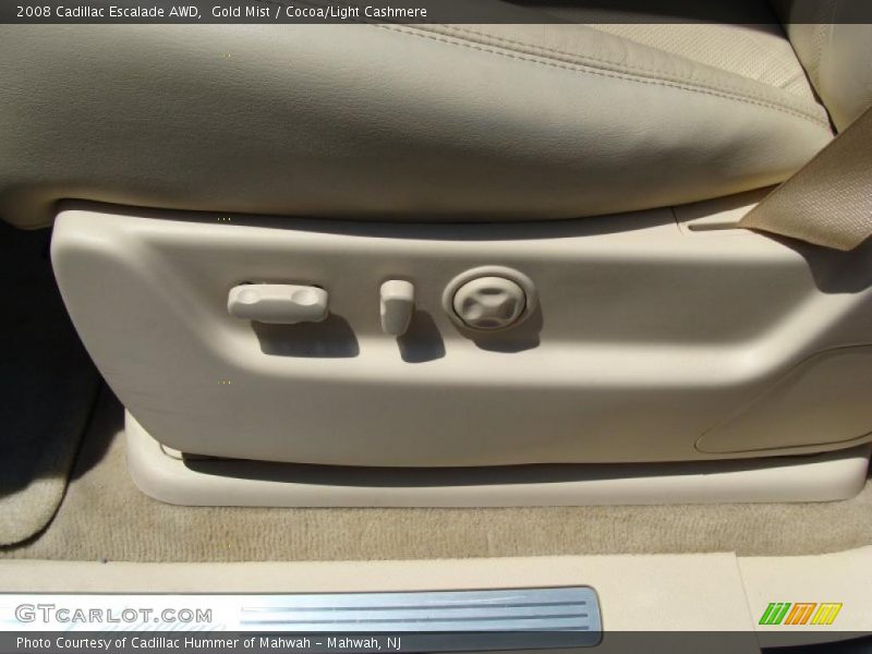 Gold Mist / Cocoa/Light Cashmere 2008 Cadillac Escalade AWD