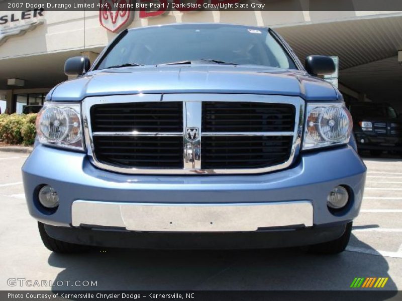 Marine Blue Pearl / Dark Slate Gray/Light Slate Gray 2007 Dodge Durango Limited 4x4