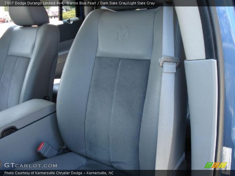 Marine Blue Pearl / Dark Slate Gray/Light Slate Gray 2007 Dodge Durango Limited 4x4
