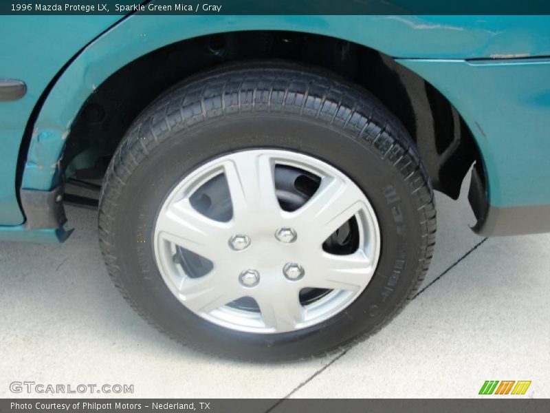 Sparkle Green Mica / Gray 1996 Mazda Protege LX