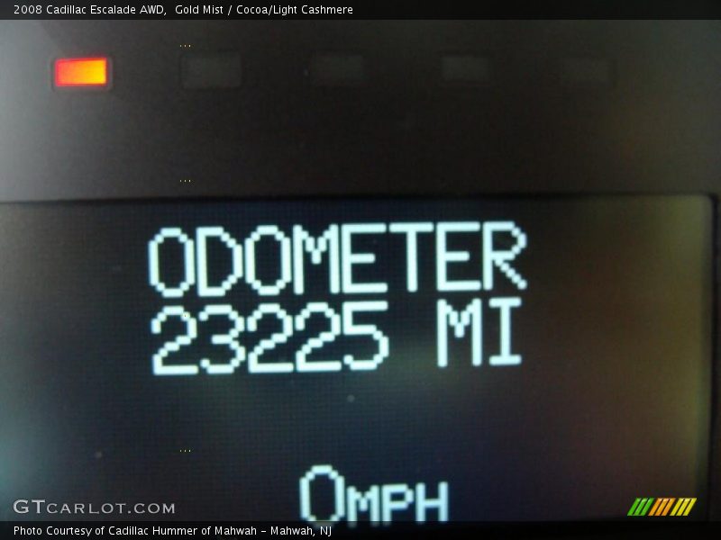 Gold Mist / Cocoa/Light Cashmere 2008 Cadillac Escalade AWD