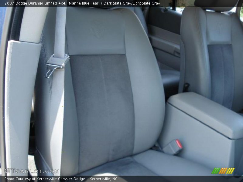 Marine Blue Pearl / Dark Slate Gray/Light Slate Gray 2007 Dodge Durango Limited 4x4