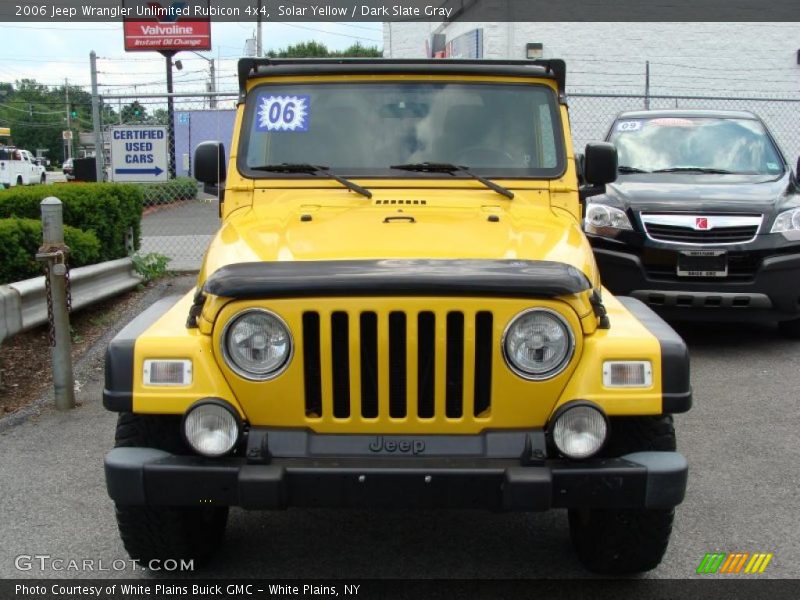 Solar Yellow / Dark Slate Gray 2006 Jeep Wrangler Unlimited Rubicon 4x4