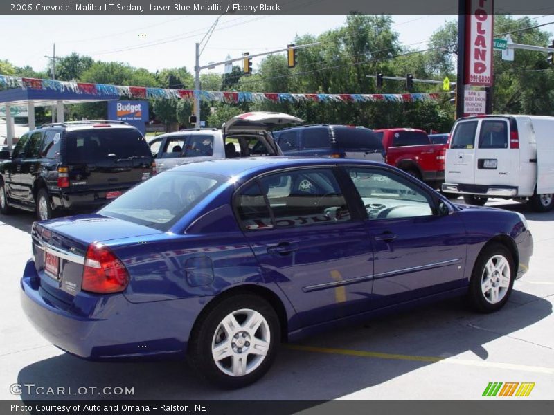 Laser Blue Metallic / Ebony Black 2006 Chevrolet Malibu LT Sedan