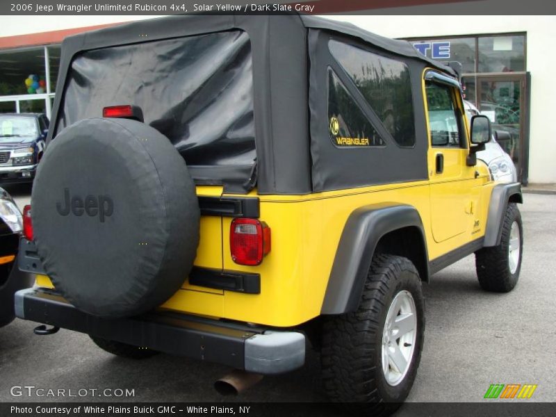 Solar Yellow / Dark Slate Gray 2006 Jeep Wrangler Unlimited Rubicon 4x4