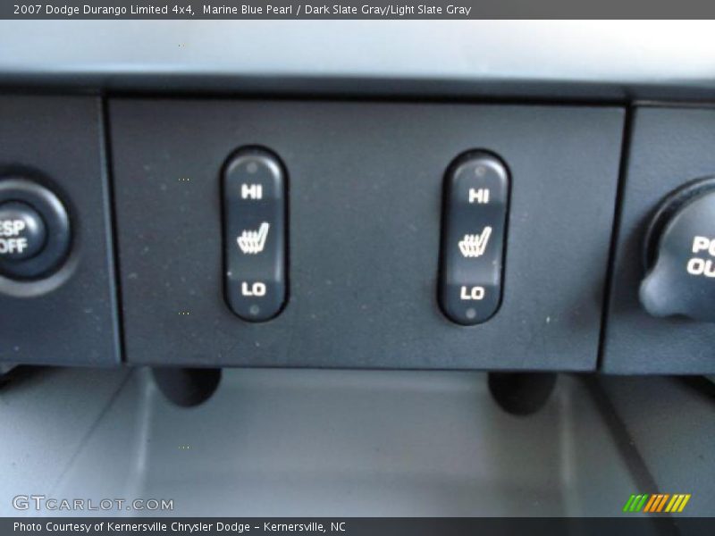 Marine Blue Pearl / Dark Slate Gray/Light Slate Gray 2007 Dodge Durango Limited 4x4