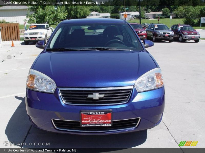 Laser Blue Metallic / Ebony Black 2006 Chevrolet Malibu LT Sedan