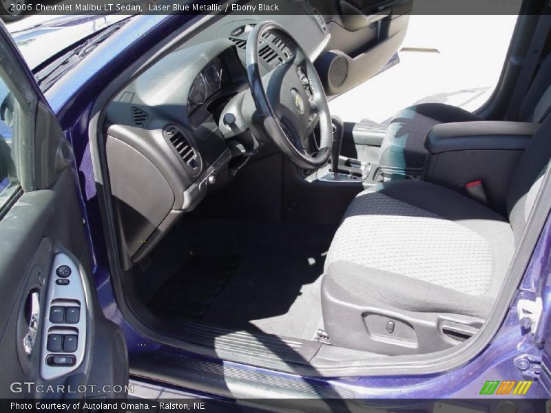Laser Blue Metallic / Ebony Black 2006 Chevrolet Malibu LT Sedan