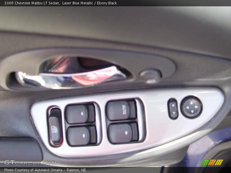 Laser Blue Metallic / Ebony Black 2006 Chevrolet Malibu LT Sedan