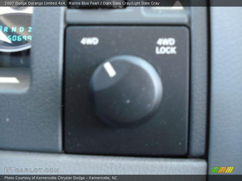 Marine Blue Pearl / Dark Slate Gray/Light Slate Gray 2007 Dodge Durango Limited 4x4