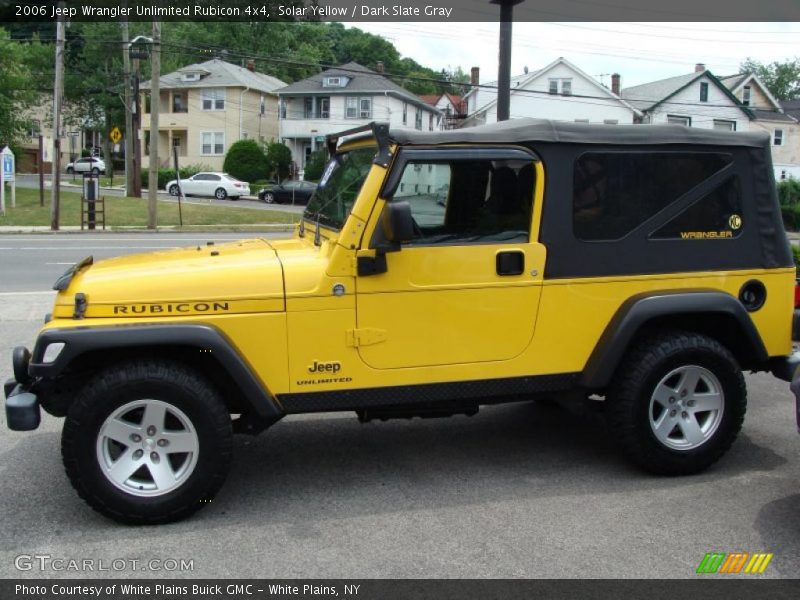 Solar Yellow / Dark Slate Gray 2006 Jeep Wrangler Unlimited Rubicon 4x4