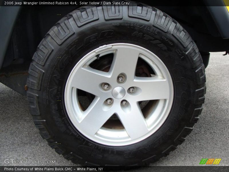 Solar Yellow / Dark Slate Gray 2006 Jeep Wrangler Unlimited Rubicon 4x4