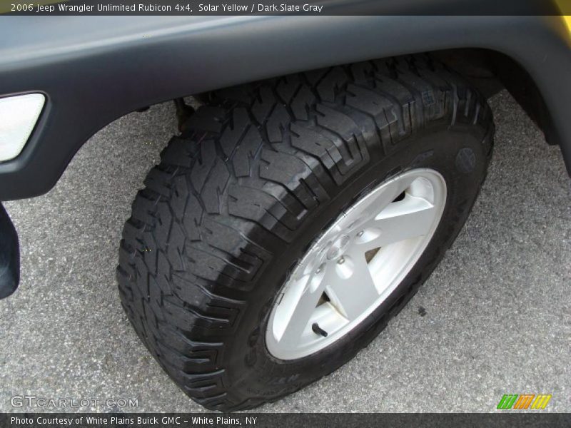 Solar Yellow / Dark Slate Gray 2006 Jeep Wrangler Unlimited Rubicon 4x4