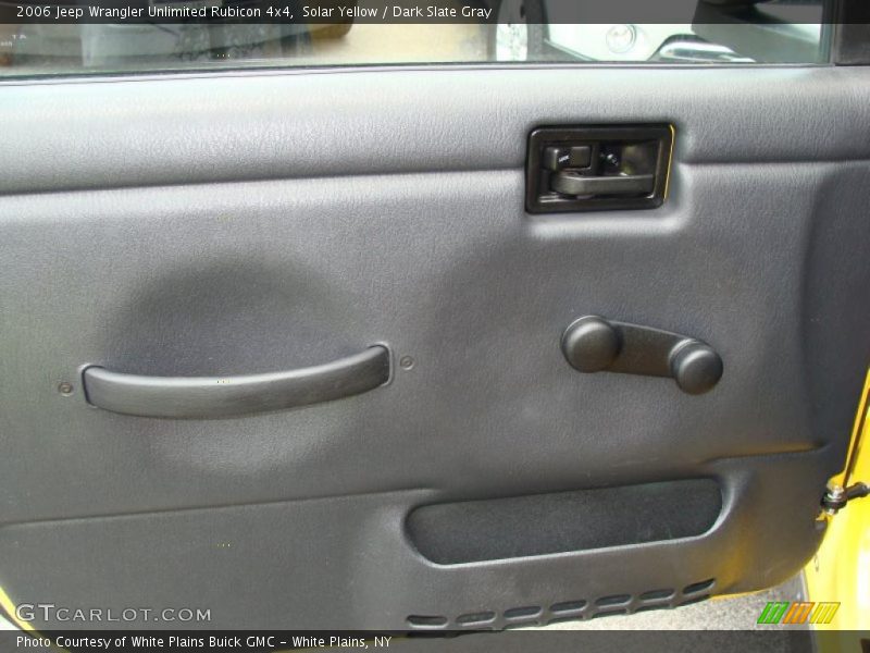 Solar Yellow / Dark Slate Gray 2006 Jeep Wrangler Unlimited Rubicon 4x4