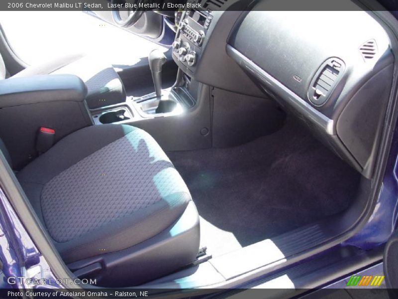 Laser Blue Metallic / Ebony Black 2006 Chevrolet Malibu LT Sedan