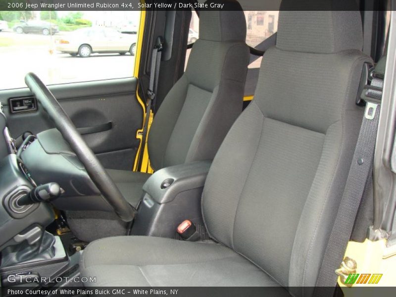 Solar Yellow / Dark Slate Gray 2006 Jeep Wrangler Unlimited Rubicon 4x4