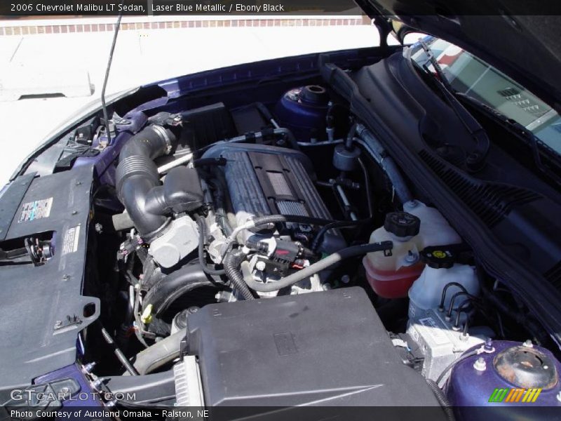 Laser Blue Metallic / Ebony Black 2006 Chevrolet Malibu LT Sedan