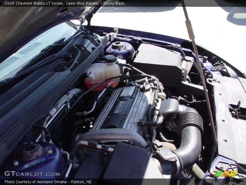 Laser Blue Metallic / Ebony Black 2006 Chevrolet Malibu LT Sedan